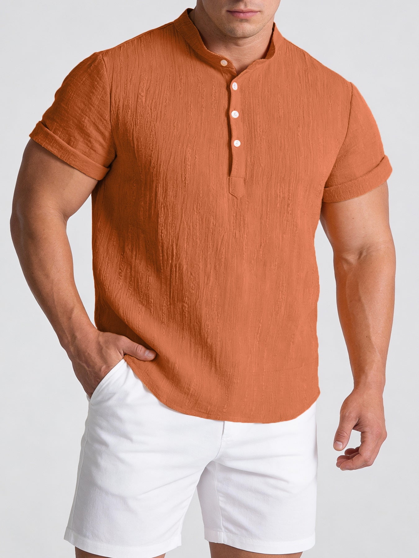 Wish Amazon Ebay Hot-Selling 2026 New Product Men's Casual Short-Sleeved Floral Short-Sleeved Shirt for Men Dropshipping